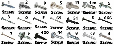 bunch of screws I guess