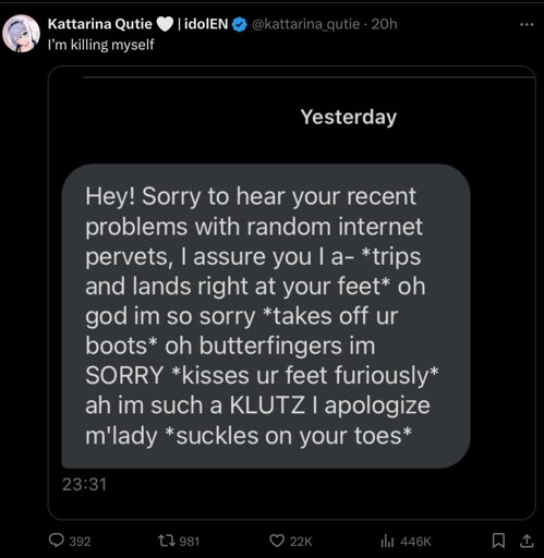 I would too