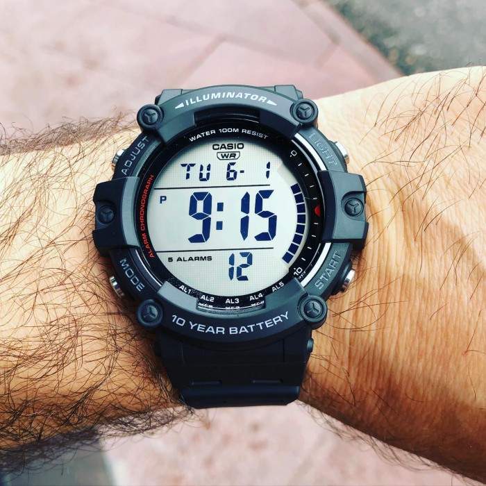 Casio AE1500WH-1AV Watch on a wrist