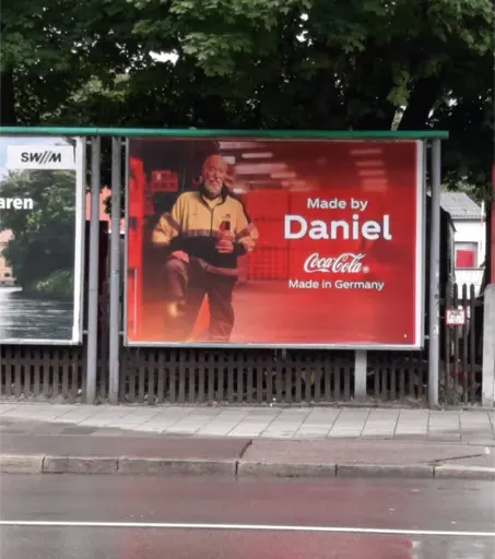 The Coca-Cola boycott may have caused this ad